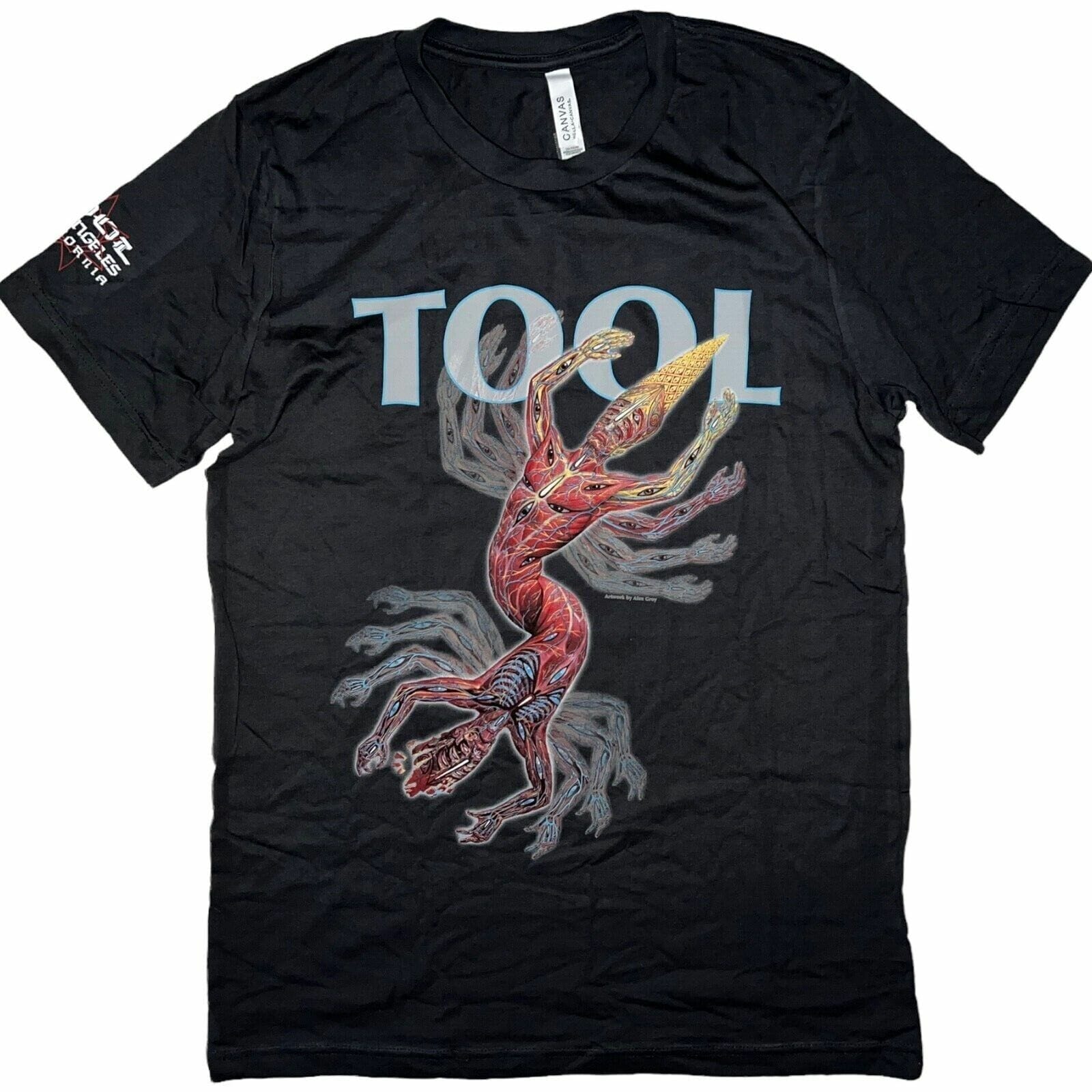 2022 TOOL PARIS FRANCE SHIRT TOUR MEDIUM M 5/12/22 ALEX GREY POSTER Autographia