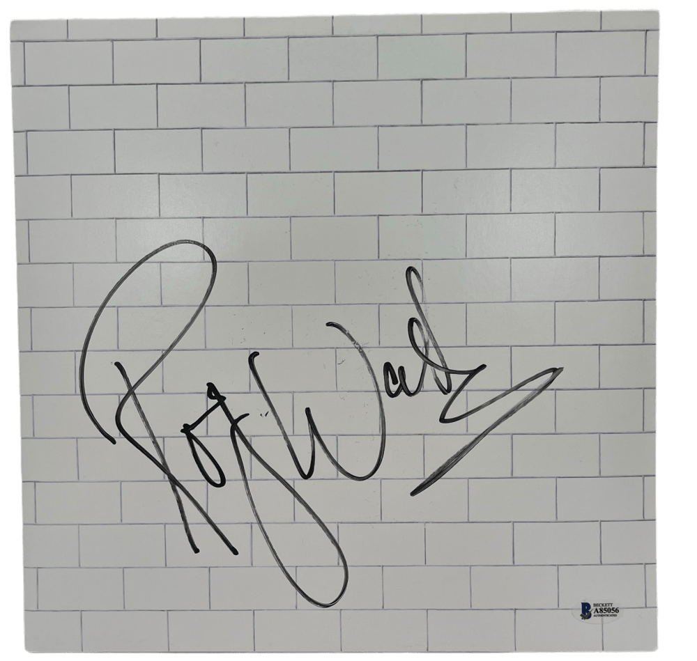 ROGER WATERS SIGNED PINK FLOYD THE WALL ALBUM VINYL AUTHENTIC AUTOGRAPH