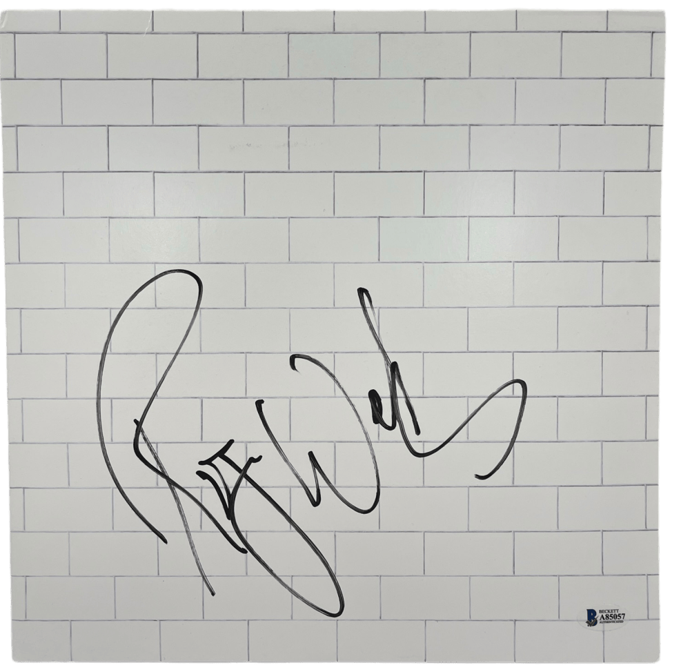 ROGER WATERS SIGNED PINK FLOYD THE WALL ALBUM VINYL AUTHENTIC AUTOGRAPH