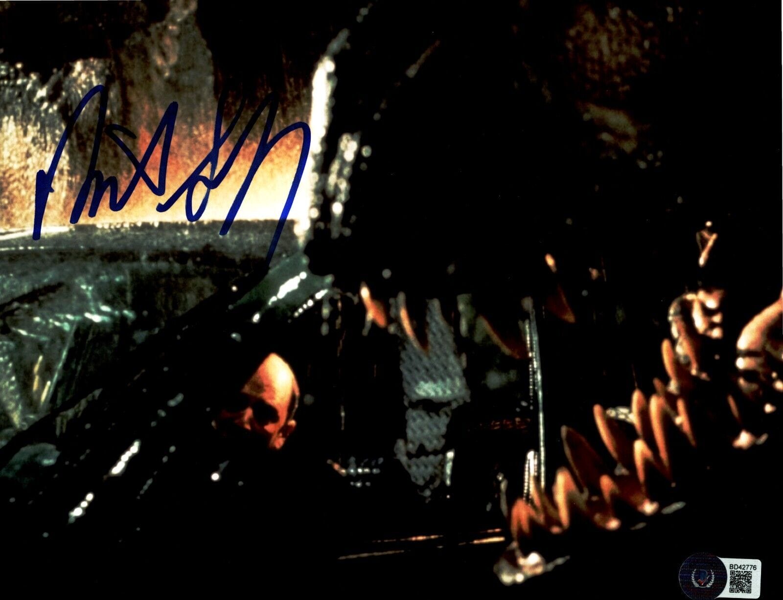 RICHARD SCHIFF AUTOGRAPHED SIGNED JURASSIC PARK 8X10 PHOTO BECKETT BAS