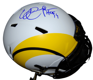 NFL Auction  NFL - Rams Eric Dickerson Signed Authentic Flash Helmet