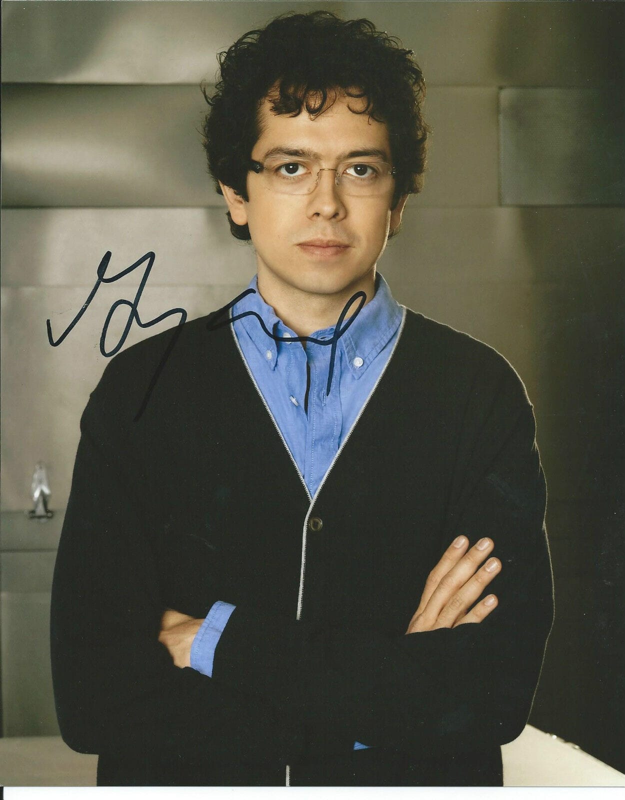 **GFA Super Troopers Movie GEOFFREY AREND Signed 8x10 Photo MH5 COA