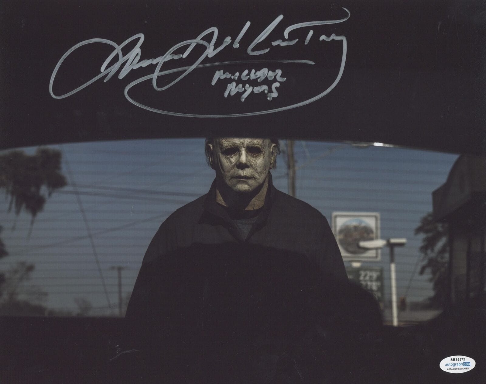 James Jude Courtney "Halloween" AUTOGRAPH Signed 'Michael Myers' 11x14