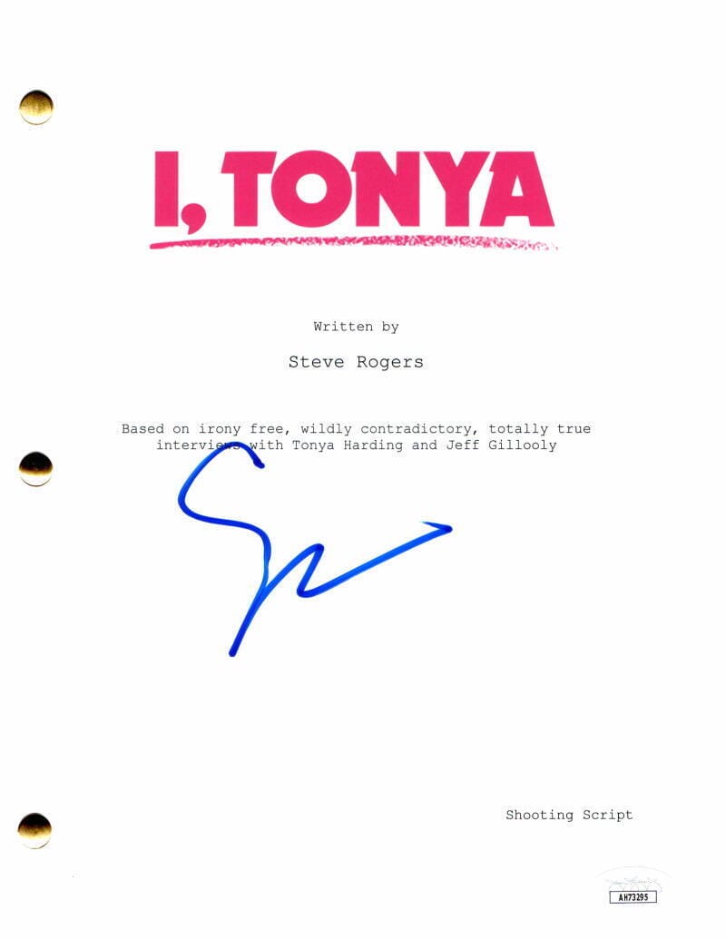 Sebastian Stan Signed Autograph I Tonya Full Movie Script Winter Soldier Jsa Opens In A New