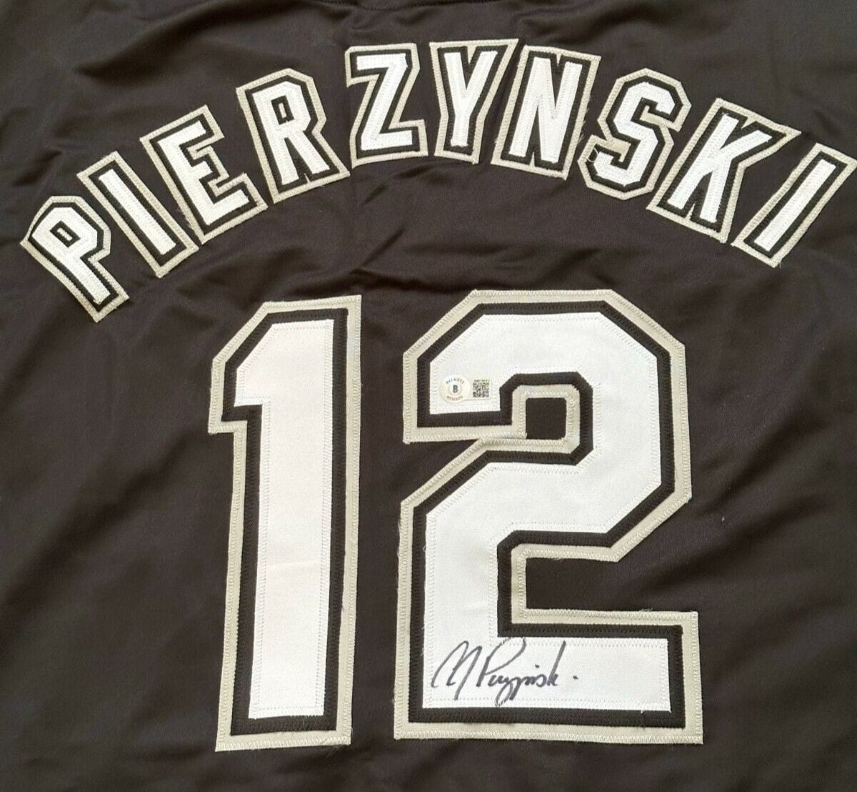 A. J. Pierzynski Chicago White Sox Autographed Pinstripe Custom