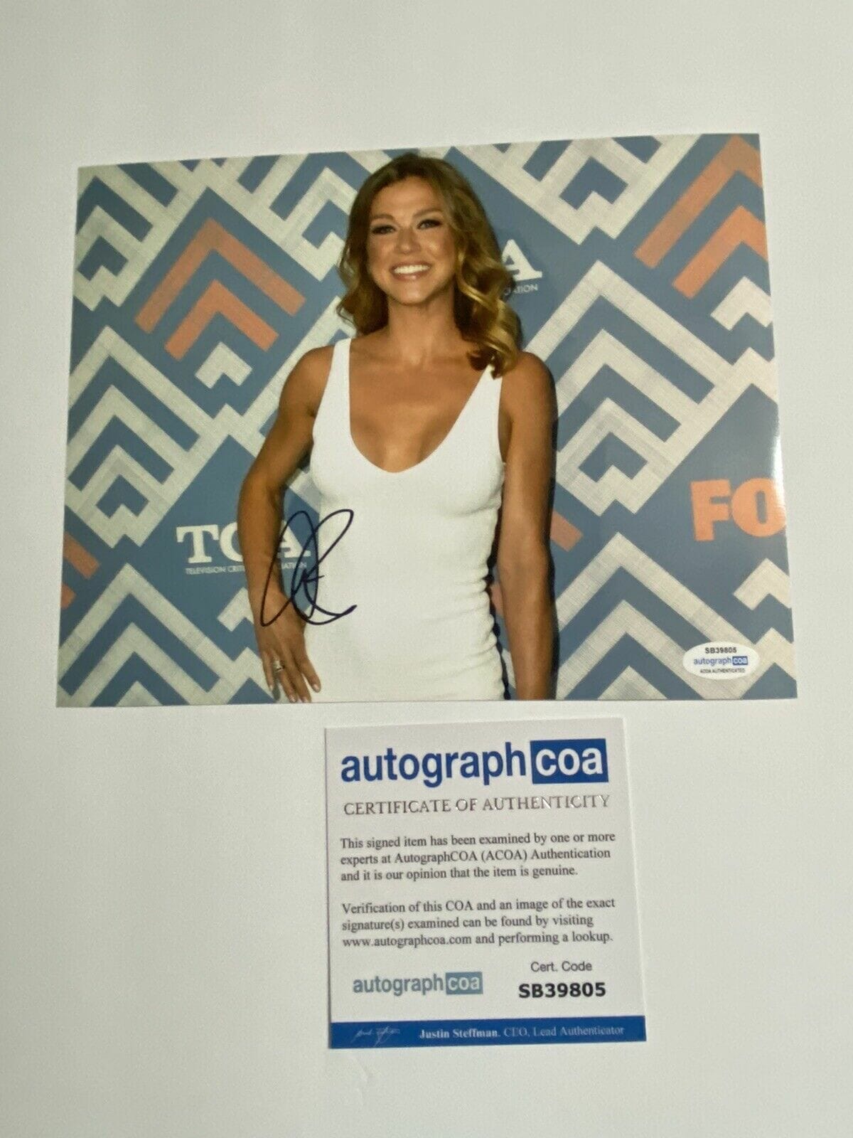 Adrianne Palicki “g I Joe” Signed Autograph 8x10 Photo Sexy Acoa Opens