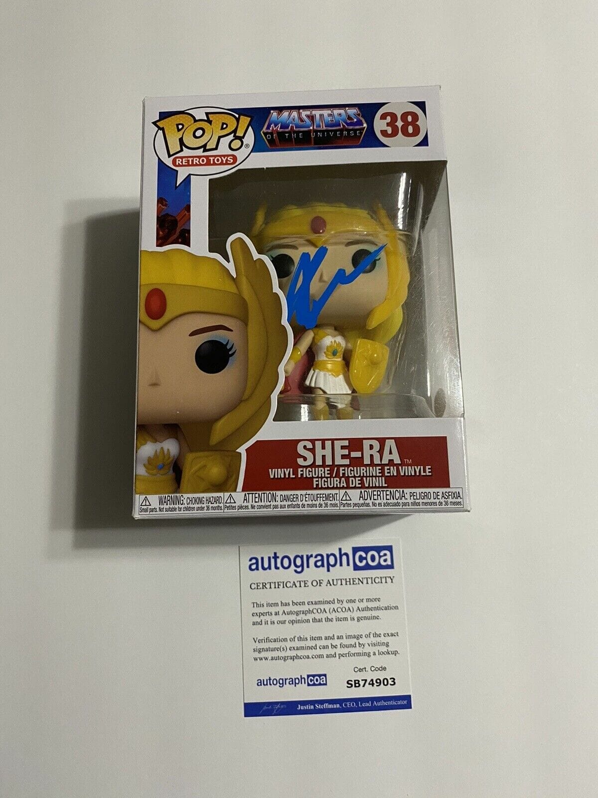 Aimee Carrero Signed Autographed Funko Pop masters Of The Universe ‘She ...