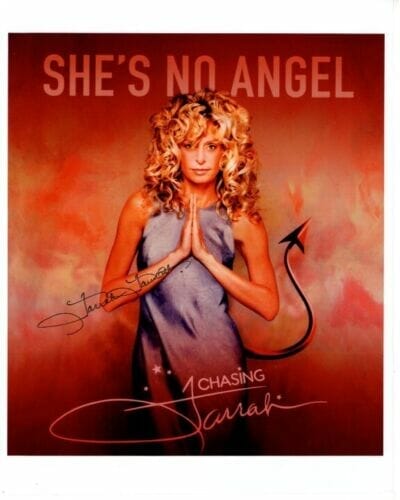 FARRAH FAWCETT Signed 8x10 CHASING FARRAH CHARLIE'S ANGELS Photo W ...