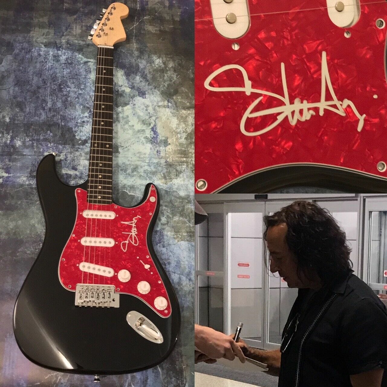 GFA Journey Band Singer * STEVE AUGERI * Signed Autographed Electric ...