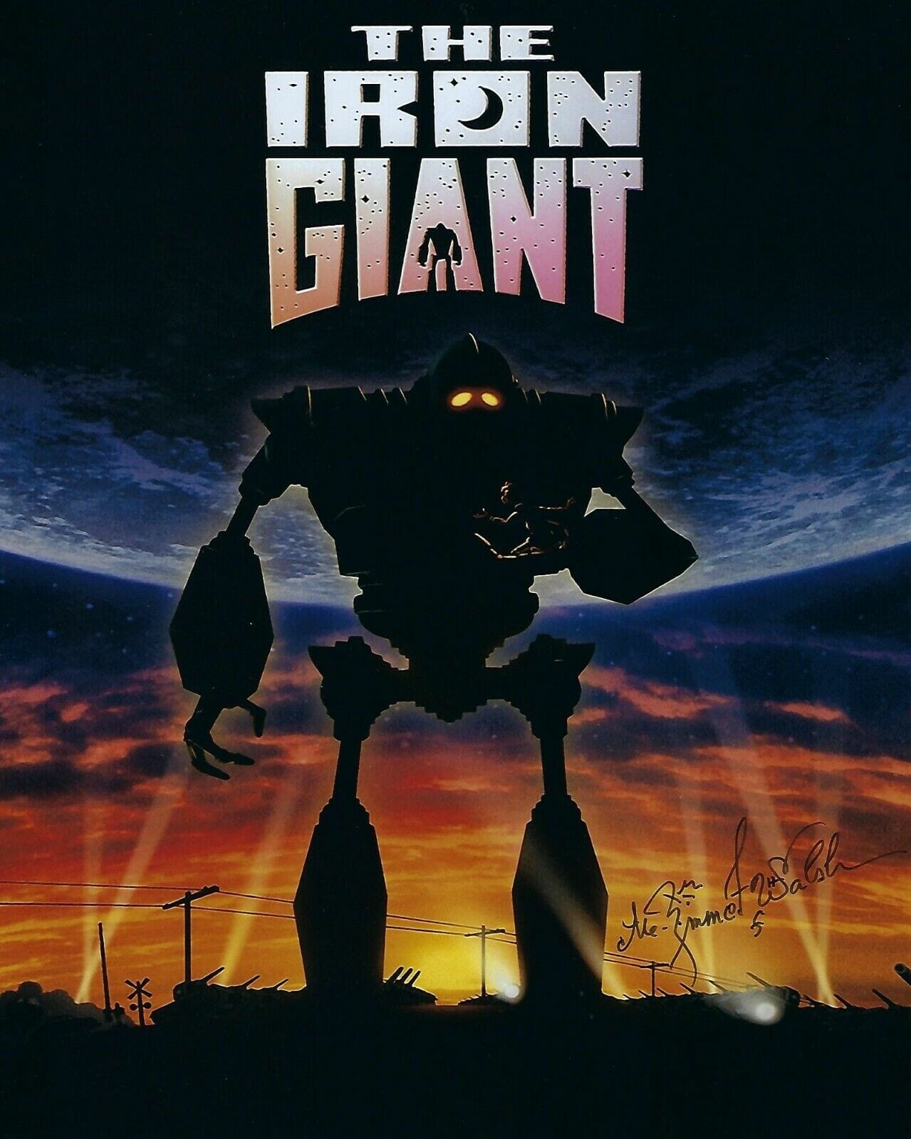 GFA The Iron Giant Movie * M. EMMET WALSH * Signed 8x10 Photo M14 COA ...