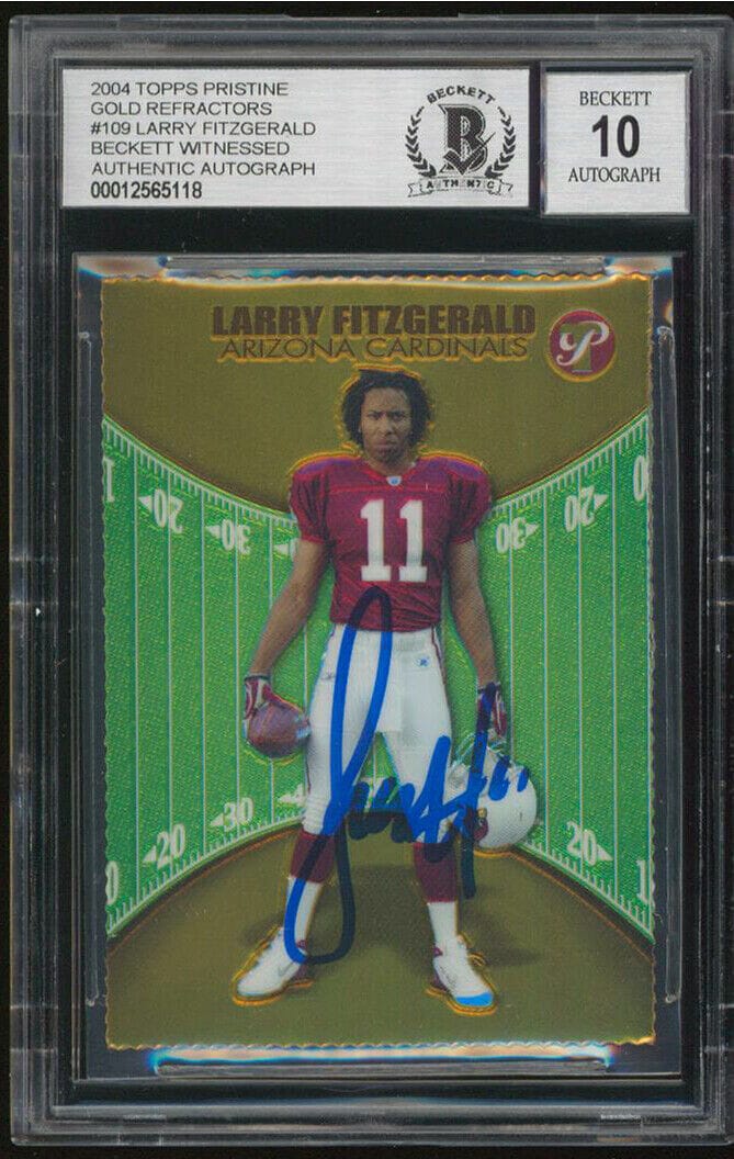 Larry Fitzgerald Memorabilia, Larry Fitzgerald Collectibles, Verified Signed  Larry Fitzgerald Photos