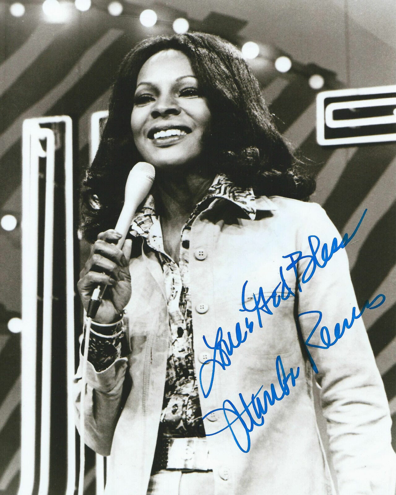 Martha Reeves *DANCING IN THE STREET* Signed 8x10 Photo COA GFA PROOF ...