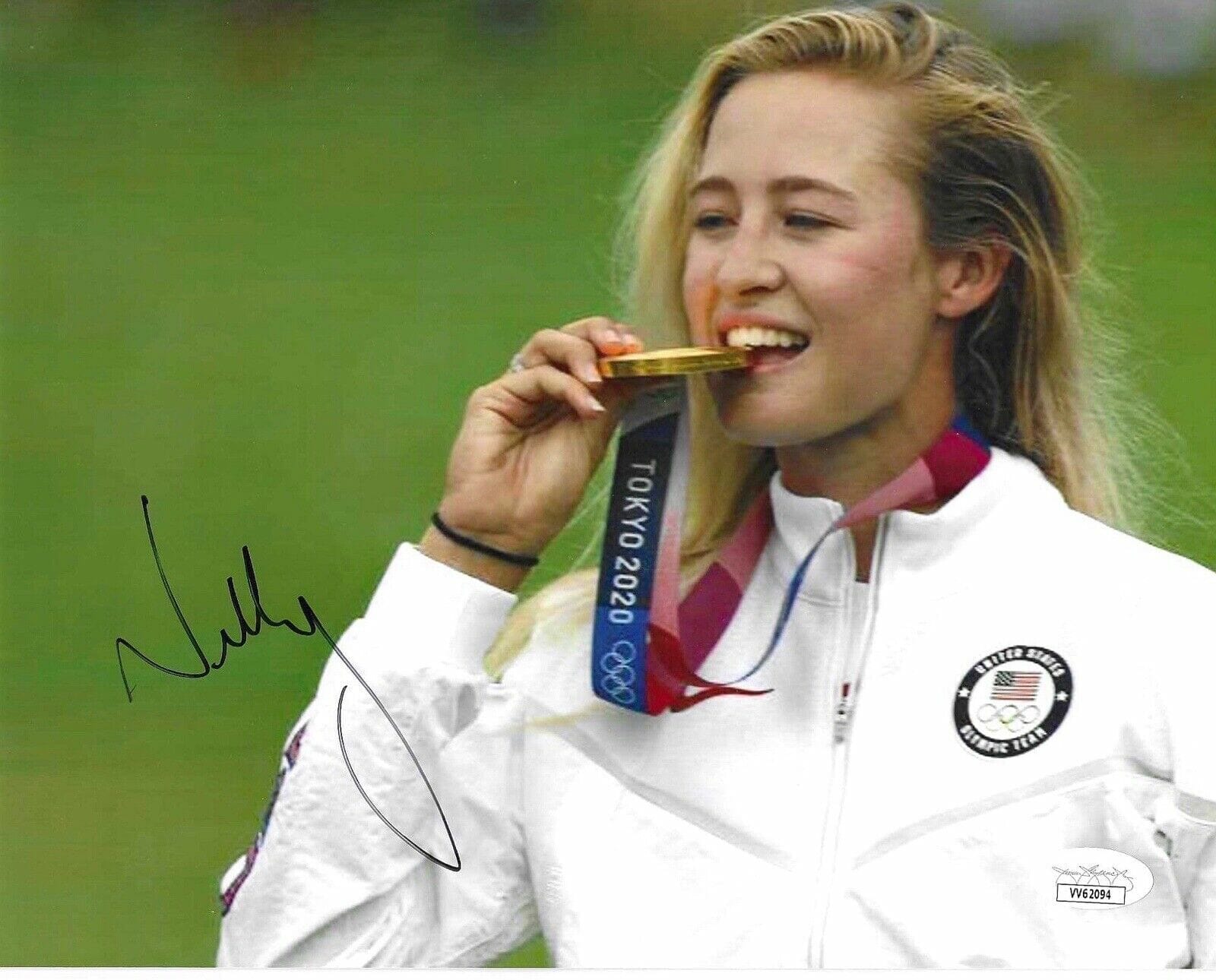 NELLY KORDA SIGNED AUTOGRAPH 8x10 PHOTO PICTURE JSA COA LPGA GOLF ...