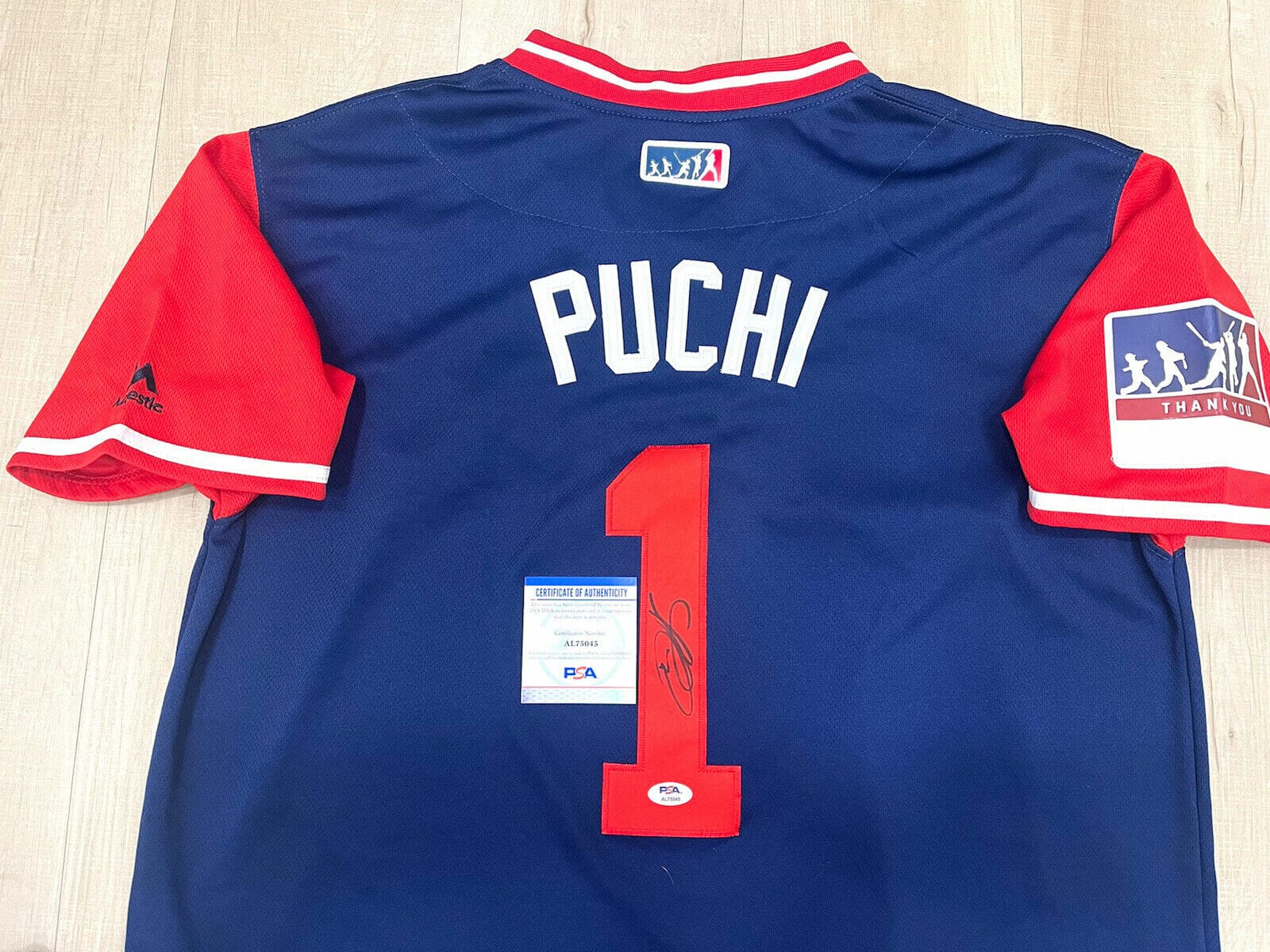 Atlanta Braves jersey - players weekend