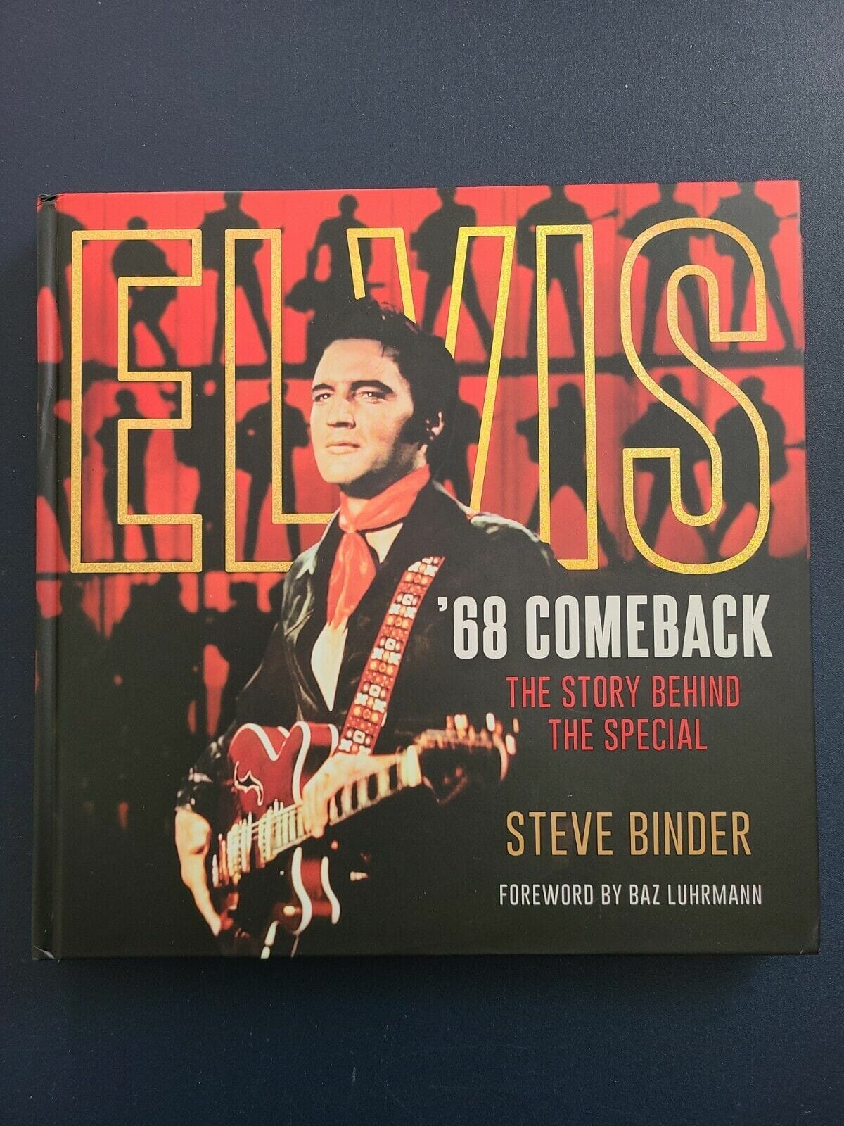 STEVE BINDER Autographed Signed '68 ELVIS PRESLEY Comeback Book To John Autographia