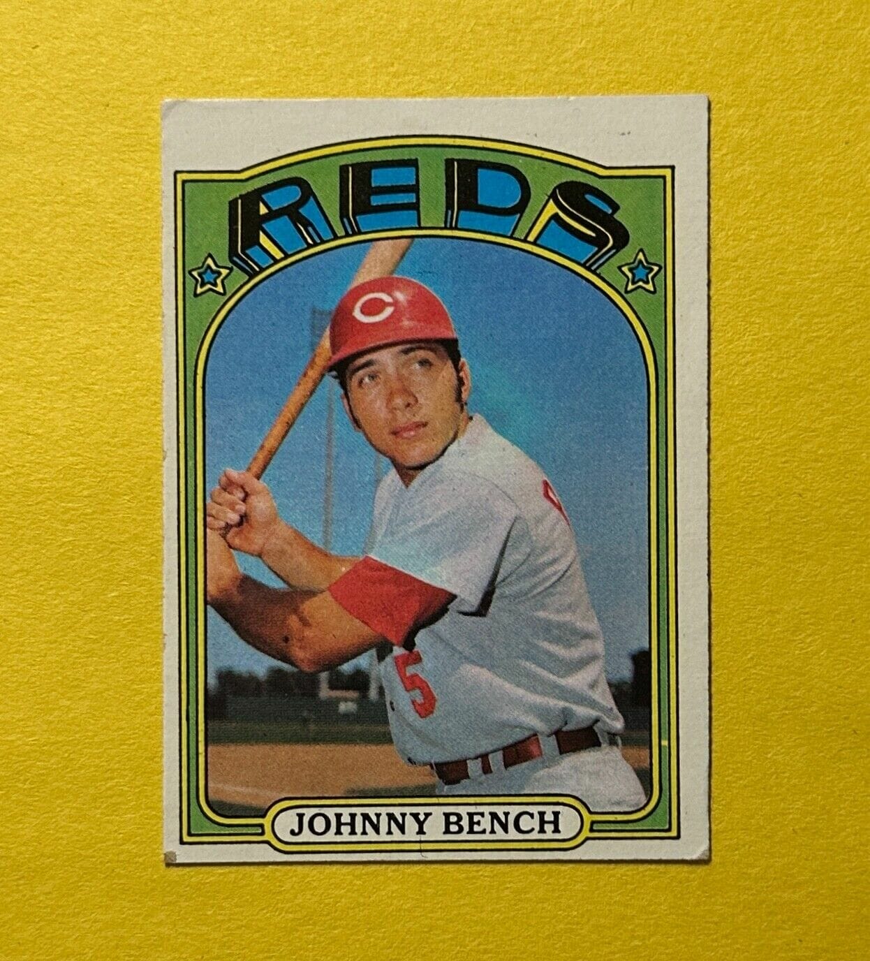 1972 TOPPS JOHNNY BENCH #433 REDS HOF Opens in a new window or tab ...