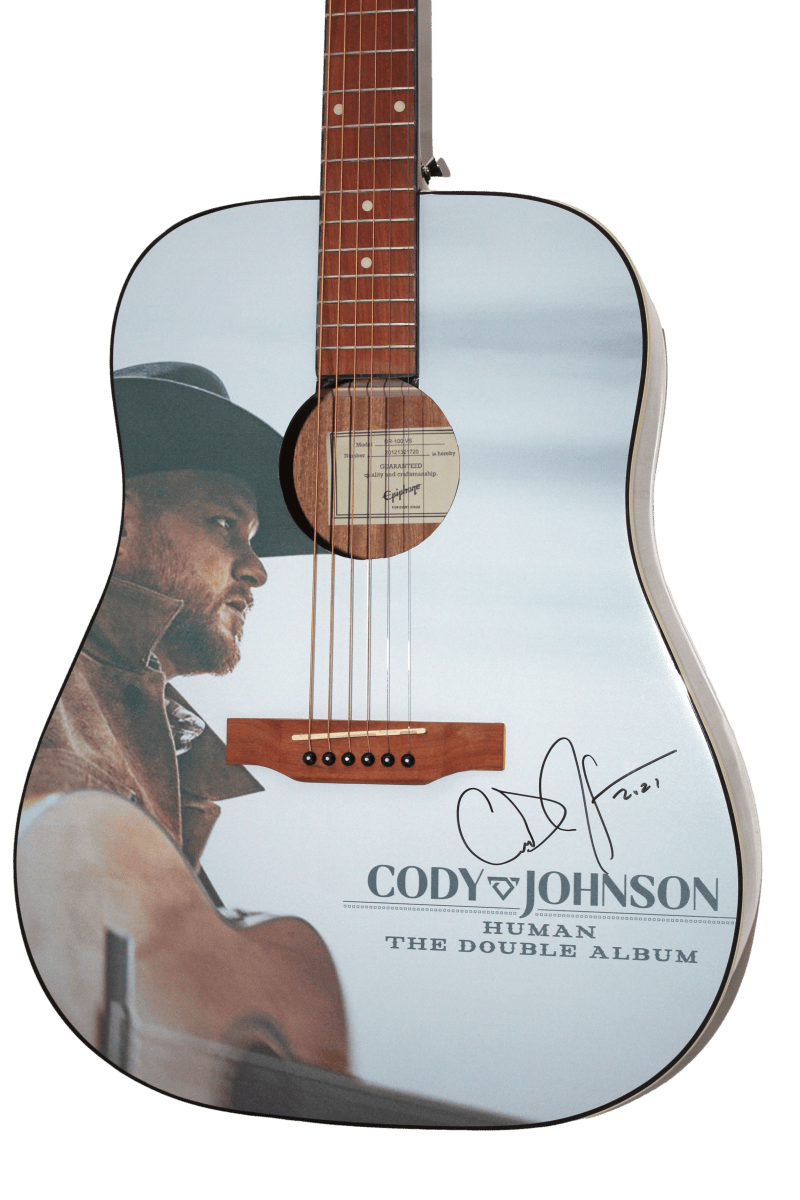 Cody Johnson Signed Autograph Custom 1/1 Epiphone Guitar Country Music ...