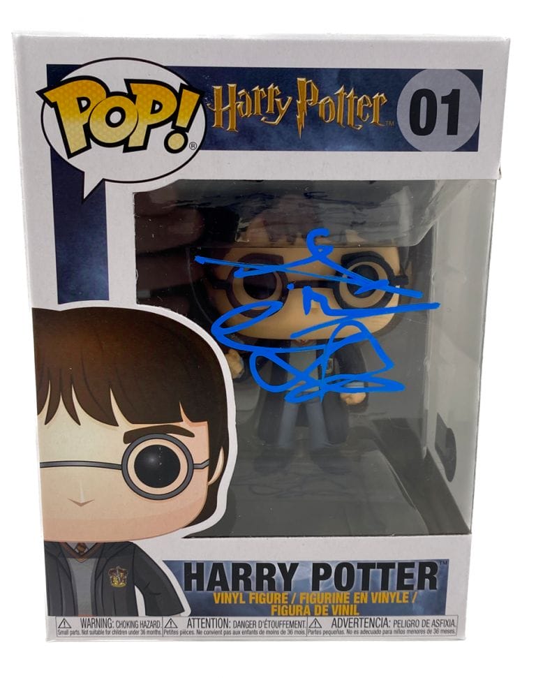 Daniel Radcliffe Harry Potter Signed Autograph Funko Pop #01 Beckett ...