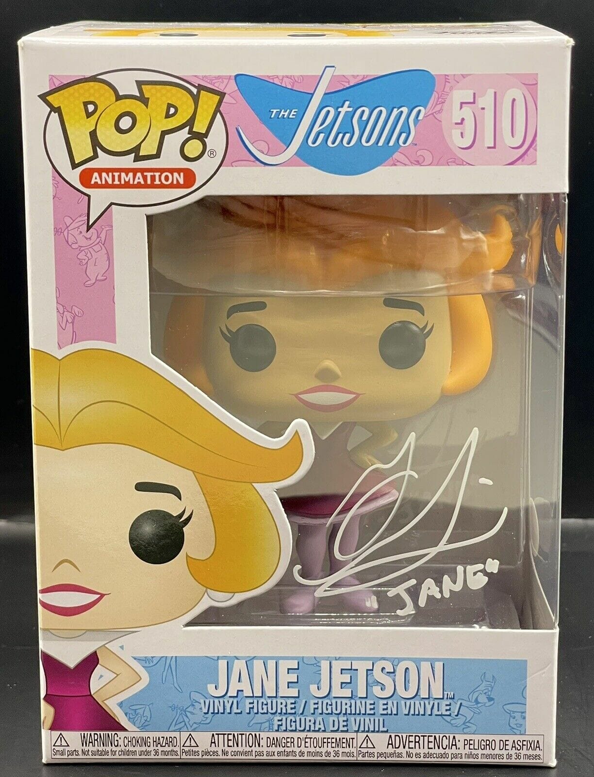 Grey DeLisle Signed Funko Pop The Jetson Judy Jetson Voice Actress JSA ...