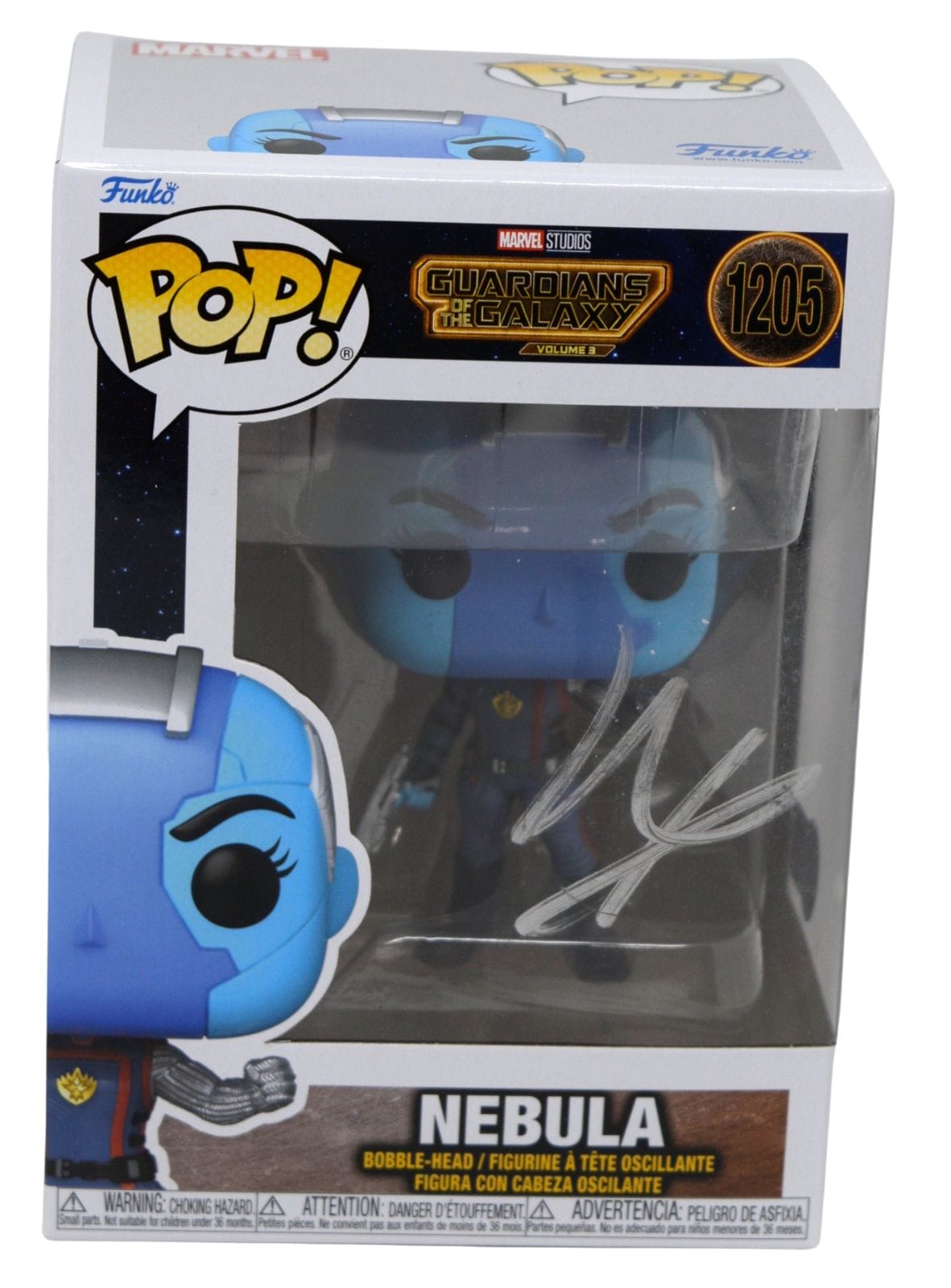 Karen Gillan Signed Autograph Nebula Funko Pop Guardians of The Galaxy ...