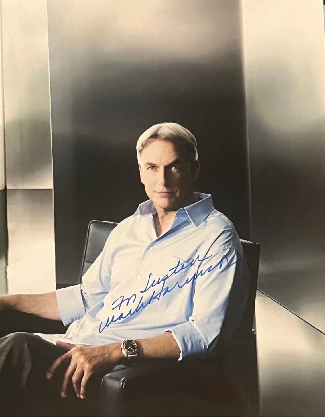 Mark Harmon Signed Autographed 8x10 Photo Navy NCIS TO JUSTIN Opens In ...