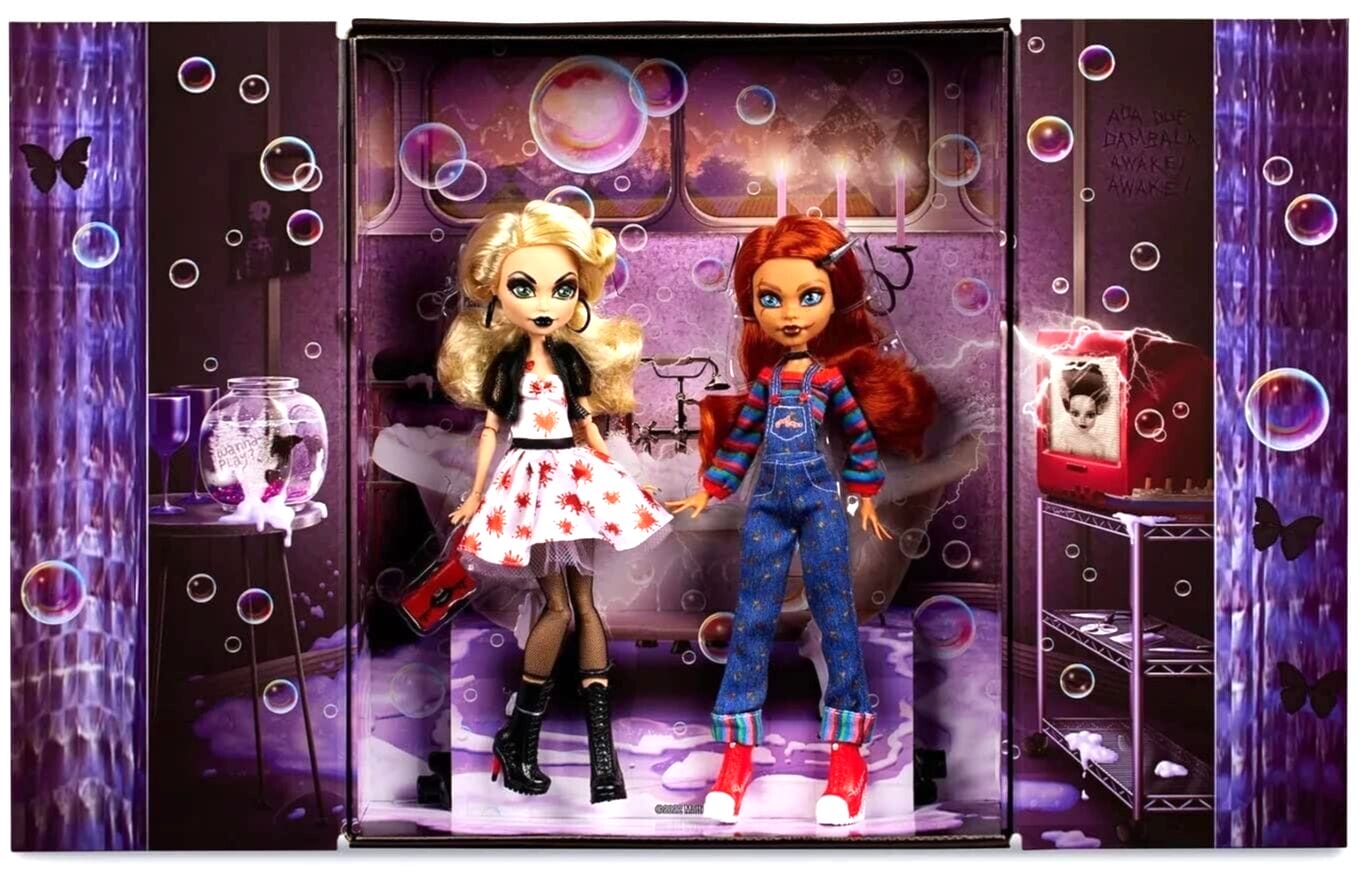 Monster High Skullector Chucky and outlet Tiffany