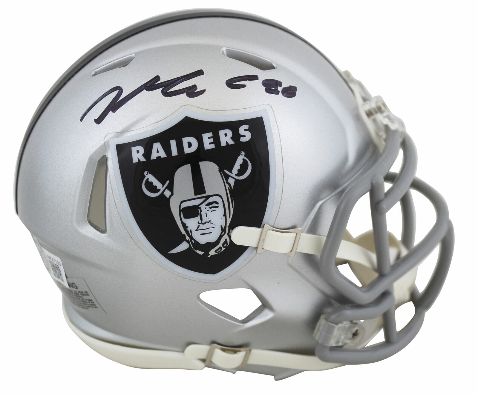 Raiders Maxx Crosby Authentic Signed Flash Speed Mini Helmet BAS ...