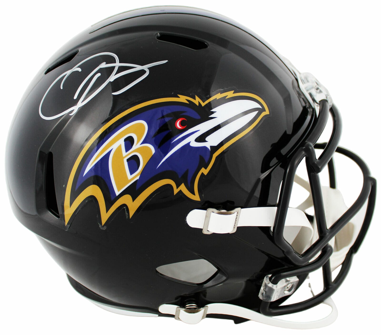 Ravens Odell Beckham Authentic Signed Full Size Speed Rep Helmet BAS ...