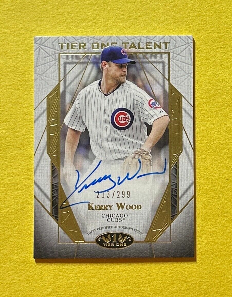 Kerry Wood Memorabilia, Autographed Kerry Wood Collectibles