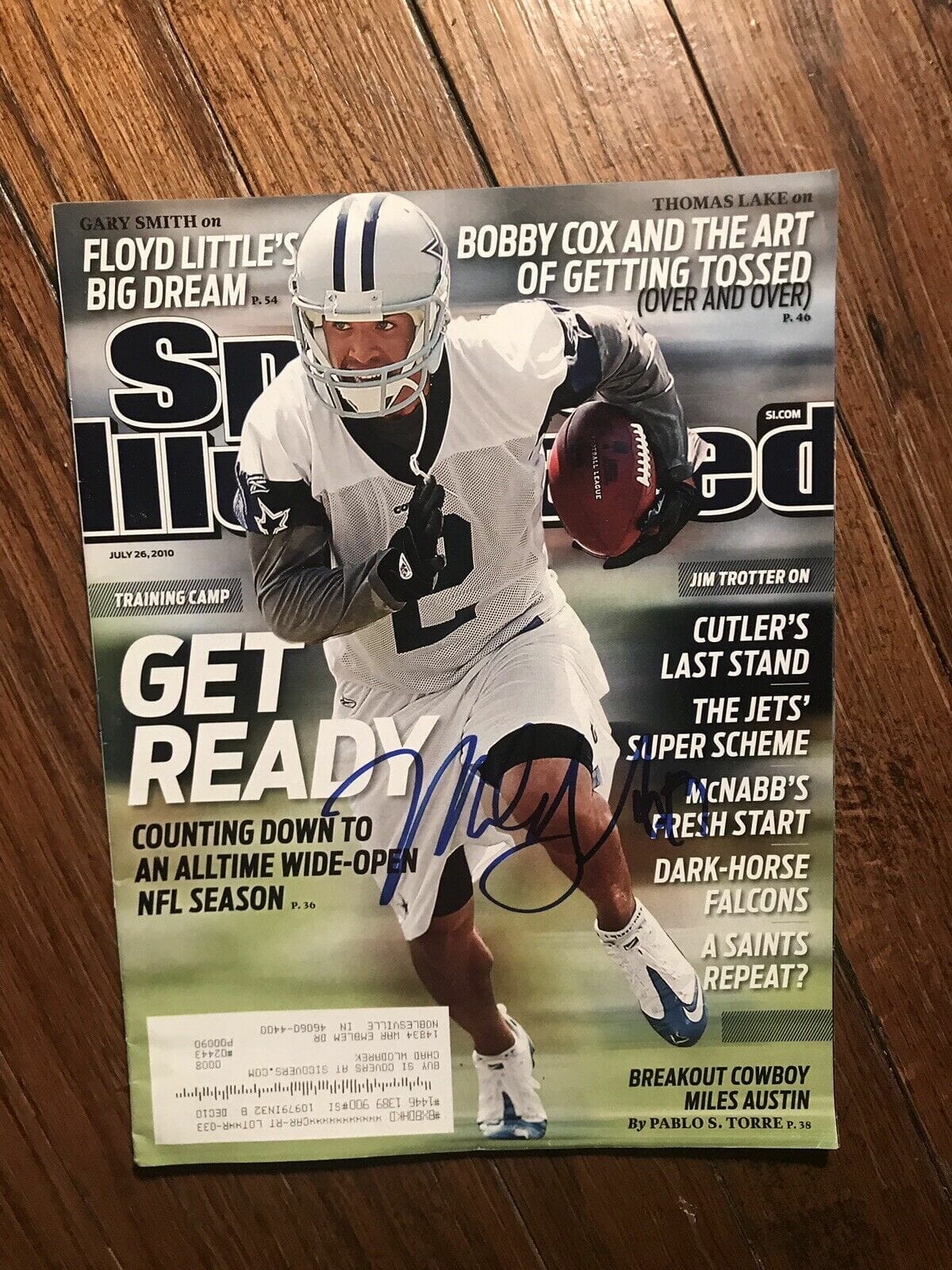 Dallas Cowboys Miles Austin Sports Illustrated Cover by Sports  Illustrated