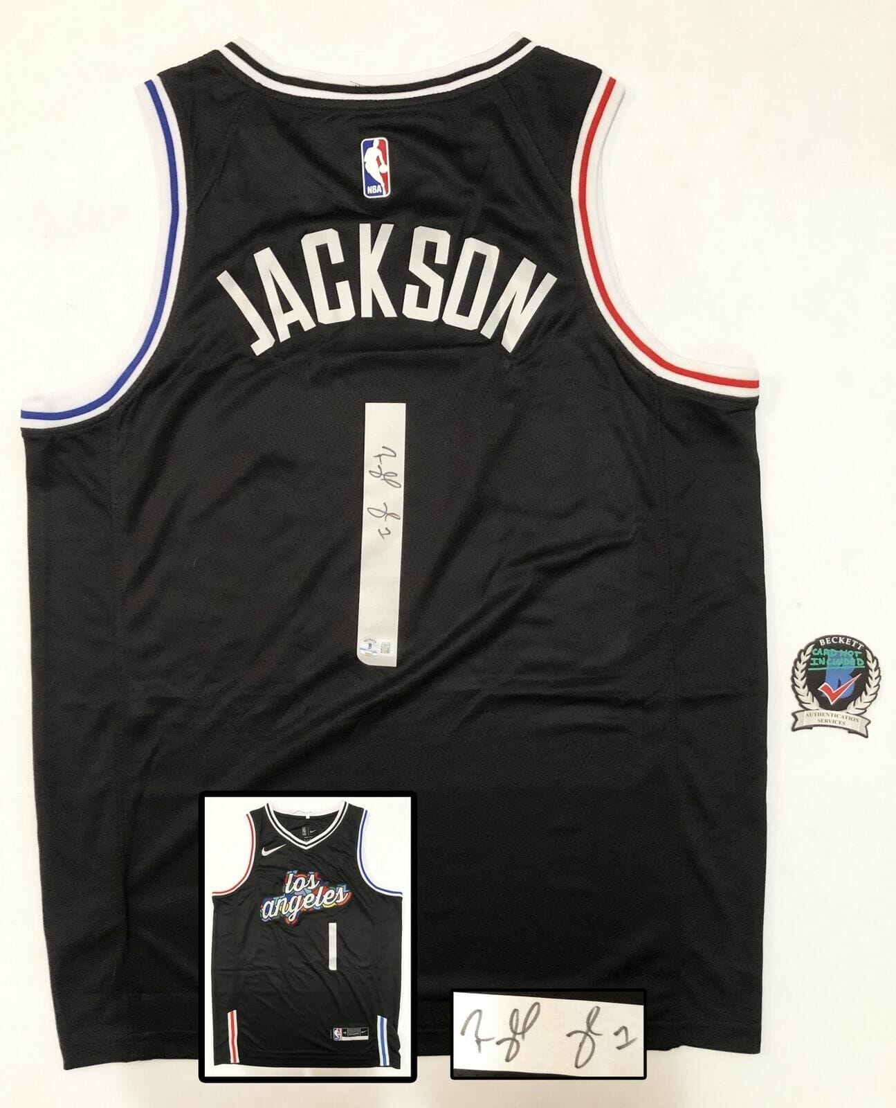 Reggie Jackson Signed Jersey (Beckett COA)