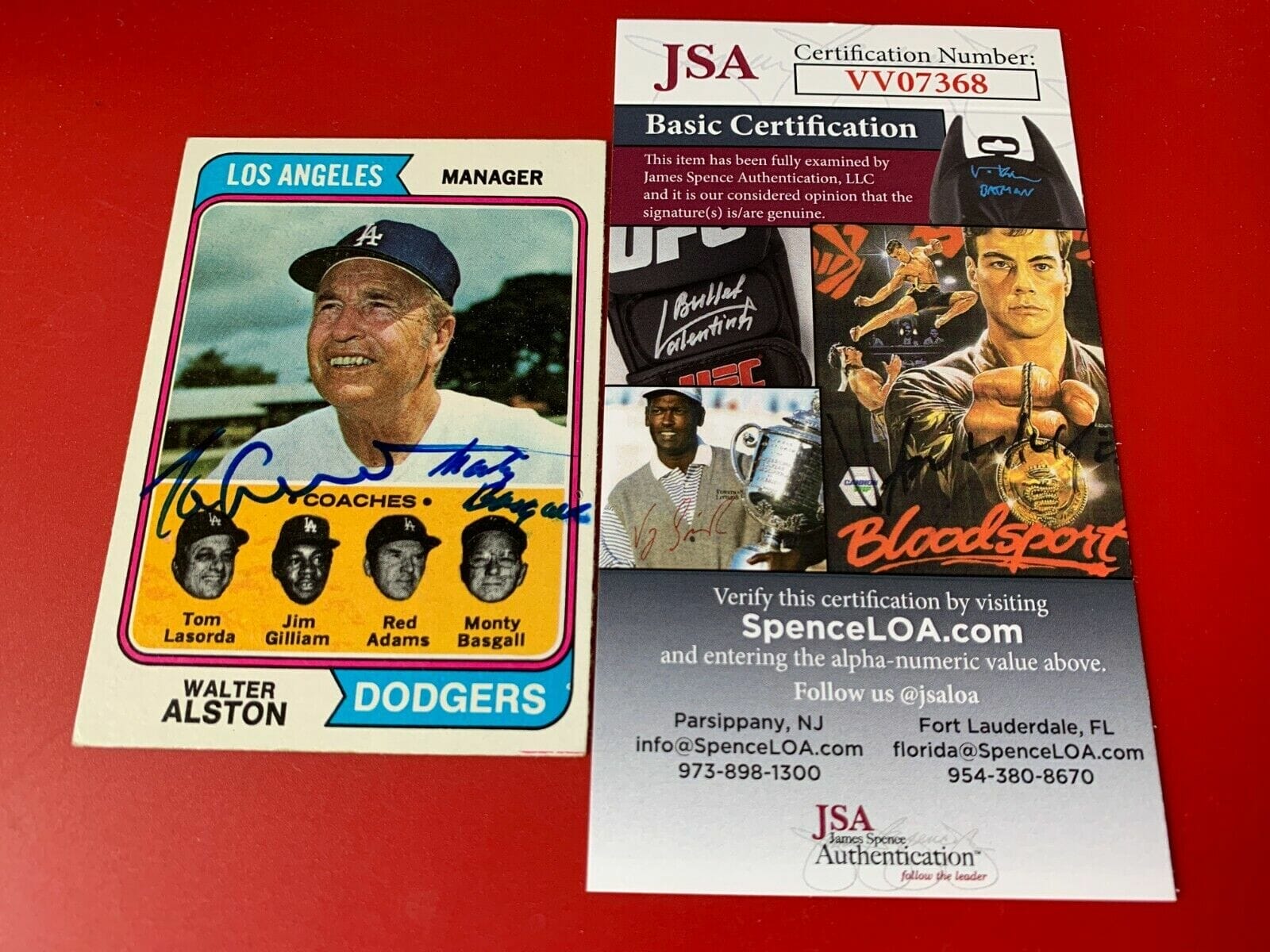 Tommy Lasorda MLB Memorabilia, Tommy Lasorda Collectibles, Verified Signed  Tommy Lasorda Photos