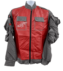 MICHAEL J FOX SIGNED BACK TO THE FUTURE JACKET AUTOGRAPH BECKETT WITNESS HOLO 7 COLLECTIBLE MEMORABILIA