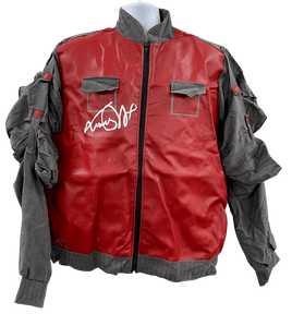 MICHAEL J FOX SIGNED BACK TO THE FUTURE JACKET AUTOGRAPH BECKETT WITNESS COA 36 COLLECTIBLE MEMORABILIA