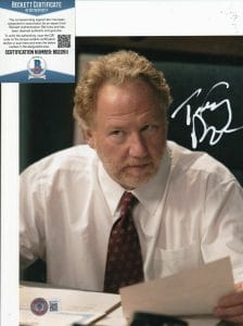 TIMOTHY BUSFIELD SIGNED (BEYOND THE BACKBOARD) 8X10 PHOTO BECKETT BAS BD22611 COLLECTIBLE MEMORABILIA