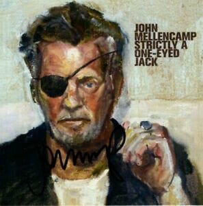 JOHN MELLENCAMP SIGNED AUTOGRAPHED STRICTLY A ONE-EYED JACK CD BOOKLET COLLECTIBLE MEMORABILIA