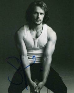 SAM HEUGHAN SIGNED AUTOGRAPH 8X10 PHOTO – SEXY JAMIE FRASER, OUTLANDER STUD X COLLECTIBLE MEMORABILIA