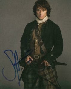 SAM HEUGHAN SIGNED AUTOGRAPH 8X10 PHOTO – SEXY JAMIE FRASER, OUTLANDER STUD I COLLECTIBLE MEMORABILIA