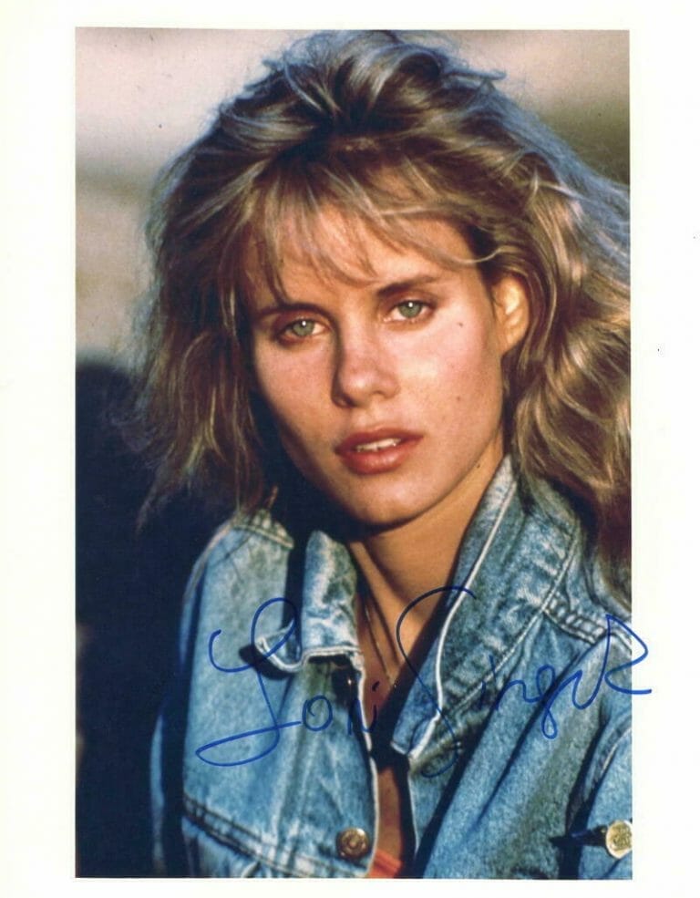 LORI SINGER SIGNED AUTOGRAPH 8X10 PHOTO – SEXY FOOTLOOSE STAR, TROUBLE IN MIND COLLECTIBLE MEMORABILIA