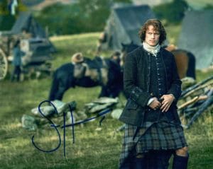 SAM HEUGHAN SIGNED AUTOGRAPH 8X10 PHOTO – SEXY JAMIE FRASER, OUTLANDER STUD LL COLLECTIBLE MEMORABILIA