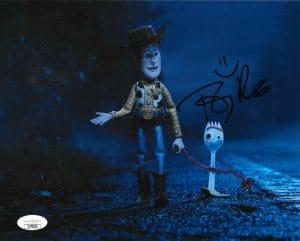 TONY HALE SIGNED TOY STORY 8×10 PHOTO AUTOGRAPHED FORKY JSA CERTIFIED COLLECTIBLE MEMORABILIA