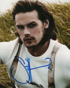 SAM HEUGHAN SIGNED AUTOGRAPH 8X10 PHOTO – SEXY JAMIE FRASER, OUTLANDER STUD RR
 COLLECTIBLE MEMORABILIA