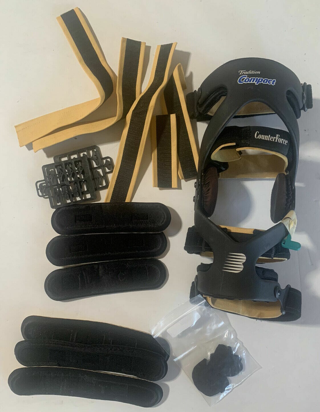 Breg Tradition Compact Counter Force Knee Brace Left Leg + Extra NEW