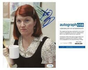 KATE FLANNERY “THE OFFICE” AUTOGRAPH SIGNED ‘MEREDITH PALMER’ 8×10 PHOTO C ACOA
 COLLECTIBLE MEMORABILIA