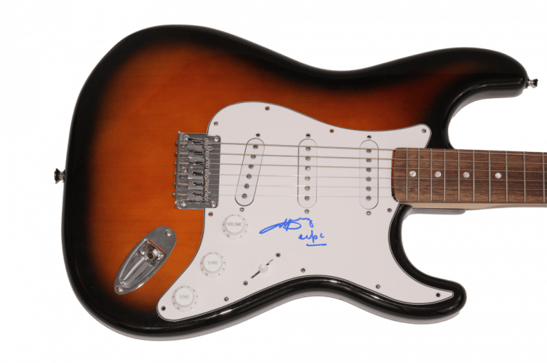 ANGUS YOUNG SIGNED AUTOGRAPH FENDER ELECTRIC GUITAR HIGHWAY TO HELL W/ JSA COA COLLECTIBLE MEMORABILIA