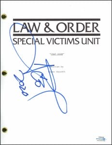 ICE T “LAW & ORDER: SPECIAL VICTIMS UNIT” AUTOGRAPH SIGNED FULL SVU SCRIPT ACOA COLLECTIBLE MEMORABILIA