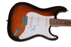 DAVE GROHL SIGNED AUTOGRAPH FENDER ELECTRIC GUITAR – NIRVANA & FOO FIGHTERS JSA COLLECTIBLE MEMORABILIA