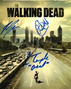 THE WALKING DEAD AUTOGRAPHED 8×10 PHOTO LEW TEMPLE ROSS MARQUAND JOSE PABLO CANT COLLECTIBLE MEMORABILIA