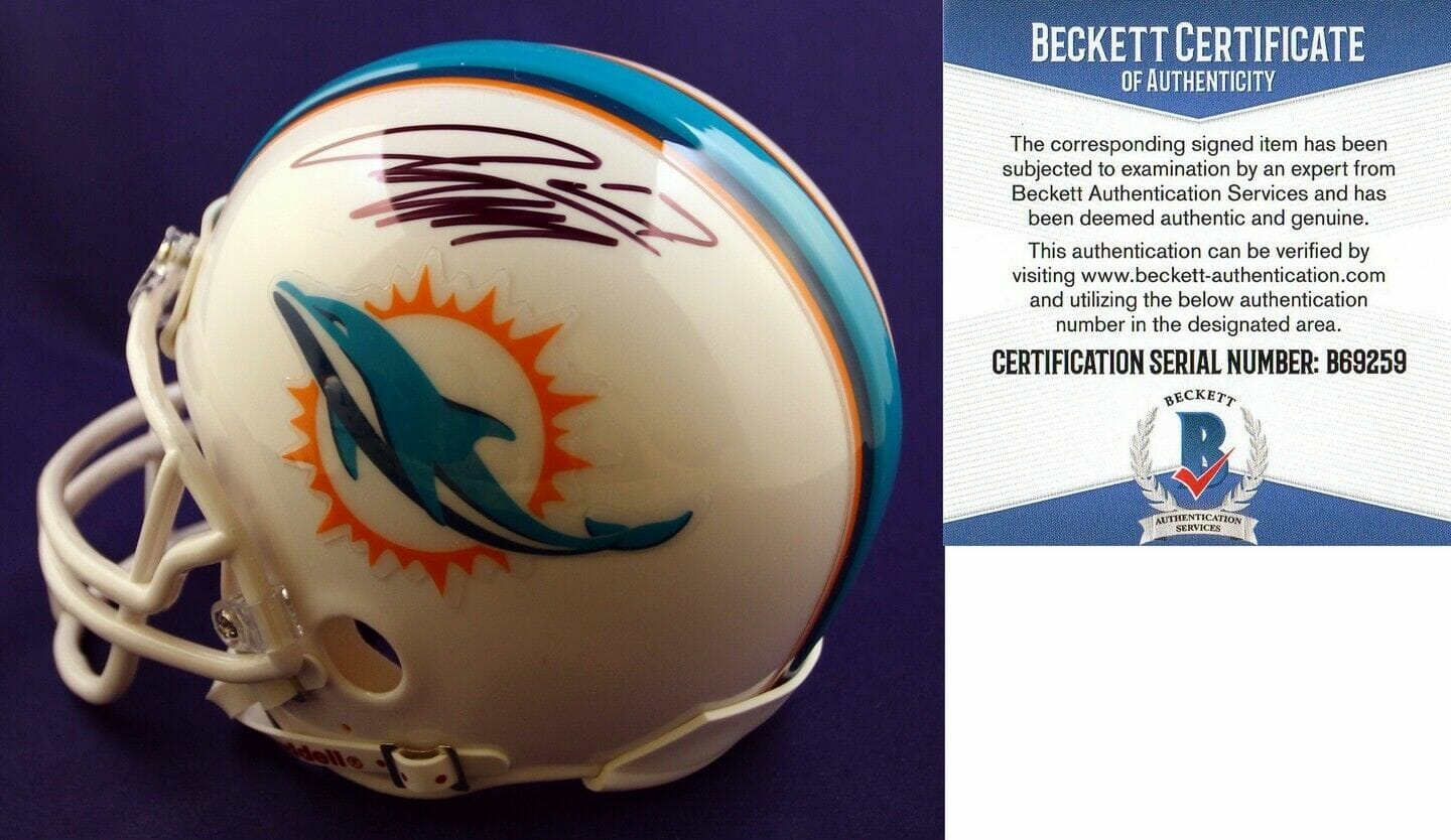 Ryan Tannehill Autographed Football (miami Dolphins) - Jsa Coa!