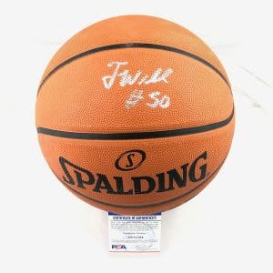 TREVION WILLIAMS SIGNED BASKETBALL PSA/DNA AUTOGRAPHED PURDUE BOILERMAKERS COLLECTIBLE MEMORABILIA
